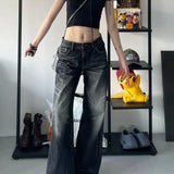 Baggy Jeans Women Harajuku Vintage Oversize Old Wide Leg Denim Pants