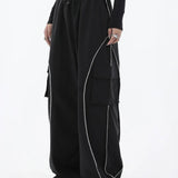 Women Cargo Streetwear Techwear Wide Leg Joggers Pants