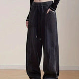 Harajuku Women Waist Jogging Sport Pants Oversize Loose Hip Hop Pants