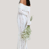 Lana | Off-Shoulder Lace Maxi Dress