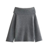 Off Shoulder Christmas Sweater for Women