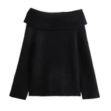 Off Shoulder Christmas Sweater for Women