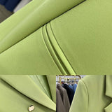 Korean Version Pure Color Loose Blazer
