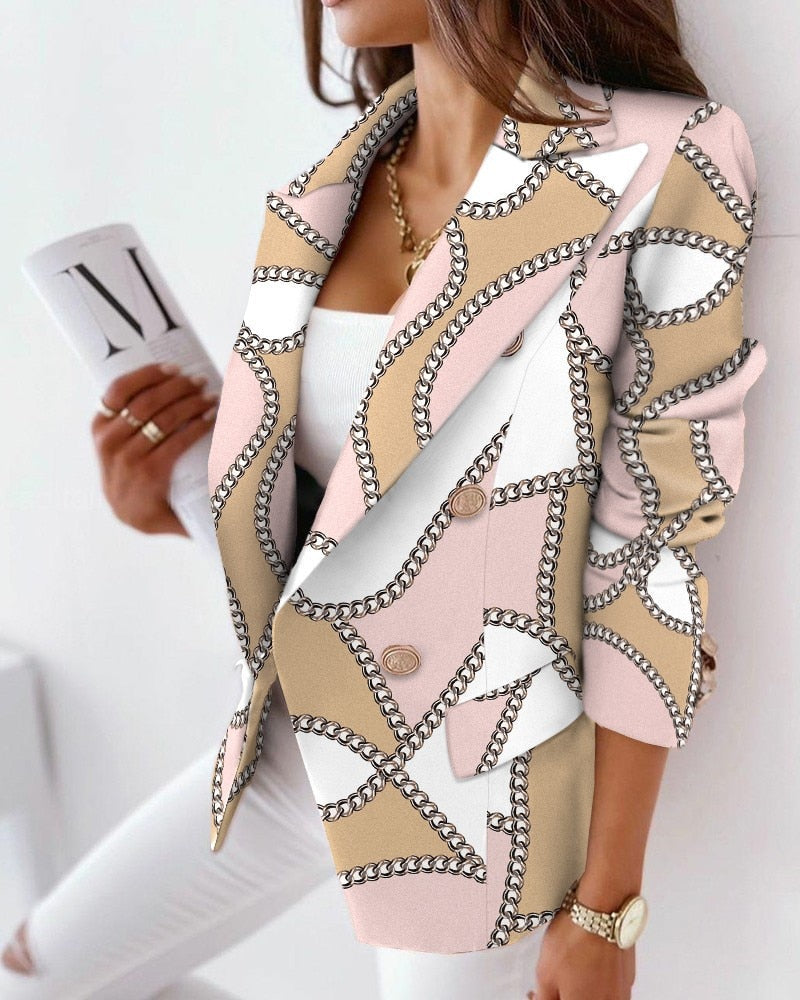 Office Lady Elegant Blazer