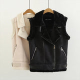 Retro Casual Lapel Zipper Pocket Jacket