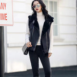 Retro Casual Lapel Zipper Pocket Jacket