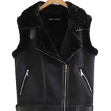 Retro Casual Lapel Zipper Pocket Jacket