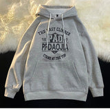Harajuku Style Loose Casual Retro Letter Jacket
