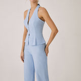 Luna - Straight Pants Set