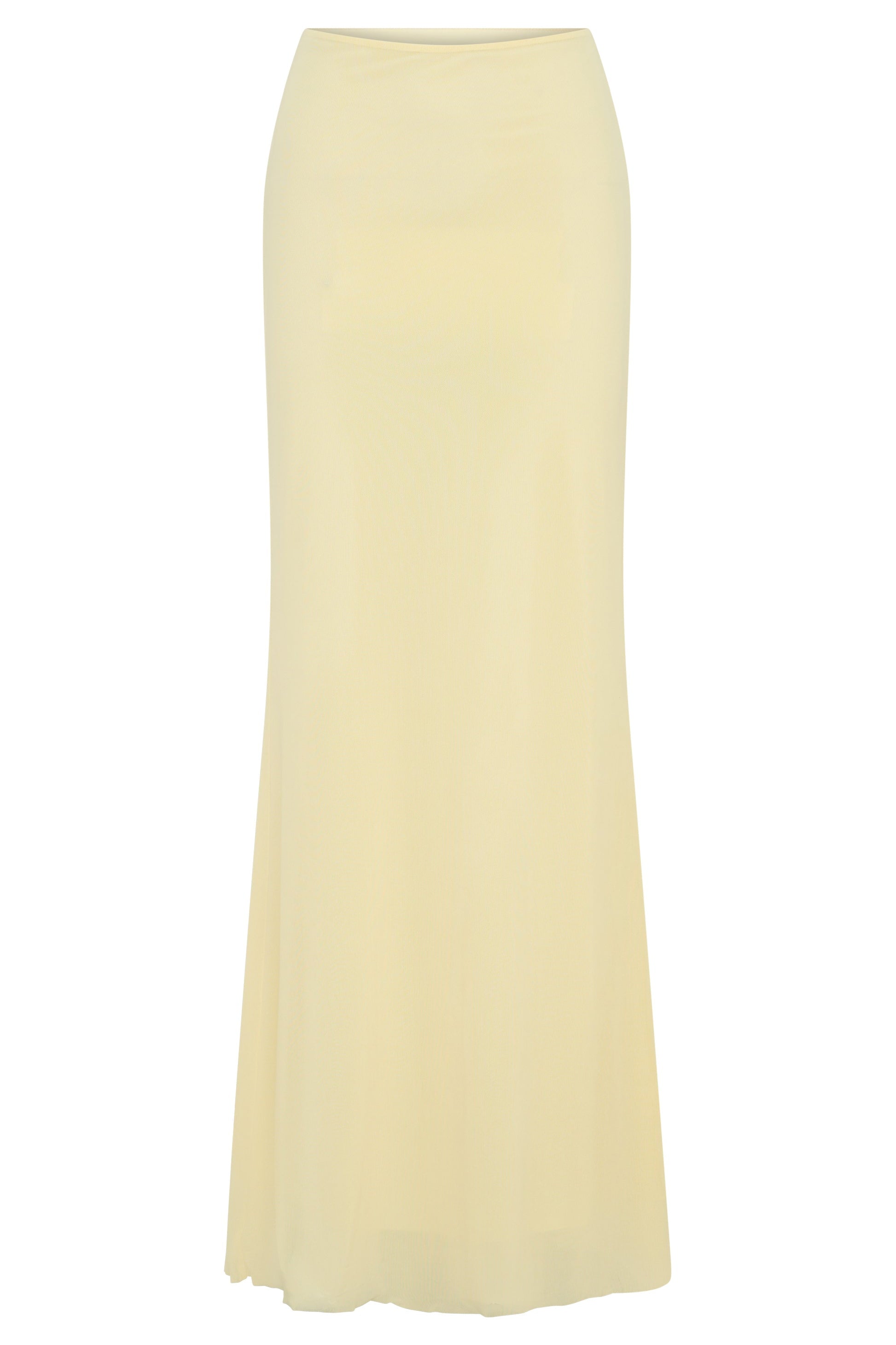 Loving You Maxi Skirt Lemon