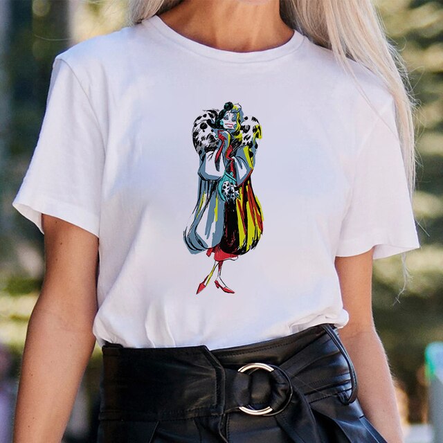 Classy Villains Group Print T Shirt