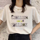 Classy Villains Group Print T Shirt