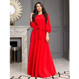 Bandage Maxi Long Dress