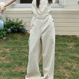 Women Spring Summer Fashion High Waist Y2k Vintage Wide Leg Jeans