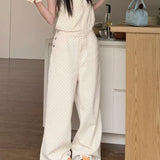 Women Spring Summer Fashion High Waist Y2k Vintage Wide Leg Jeans