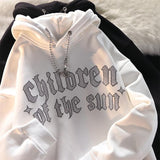 Oversize Loose Street Hiphop Couple Hooded Jacket