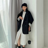 Minimalist Solid Outwear Loose Elegant Blazer