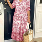 Fashion Female Loose Oversized Beach Party Boho Dress