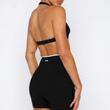 Defence Bike Shorts Black/White