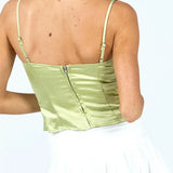 Flowers Sleeveless Strap Camis Summer Clubwear Sexy Low Cut Push Up Tank Bustiers Corsets Crop Tops