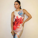 Summer-ready Chic Elegant Sensational Vibrant Trendy Flirty Maxi Dress