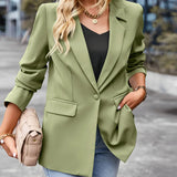 Casual Suit 2025 Winter Professional Dress Woman Coat