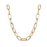 Clavicle Punk Gold Silver Big Chains Gothic Jewelry Pendant Choker Women's Necklake