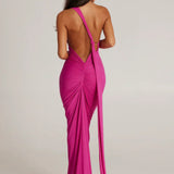 Felina - One Shoulder Cut-Out Maxi Dress