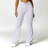 Flared Leggings Women Fitness Latin Dance Workout Clothing Sports Leggings