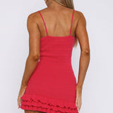 Cute Thing Knit Mini Dress Raspberry Pink