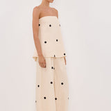 Polkadot Pants Set