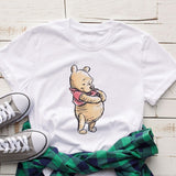 Disney Pooh Bear Kawaii Women's T-shirt