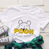 Disney Pooh Bear Kawaii Women's T-shirt