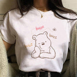 Disney Pooh Bear Kawaii Women's T-shirt