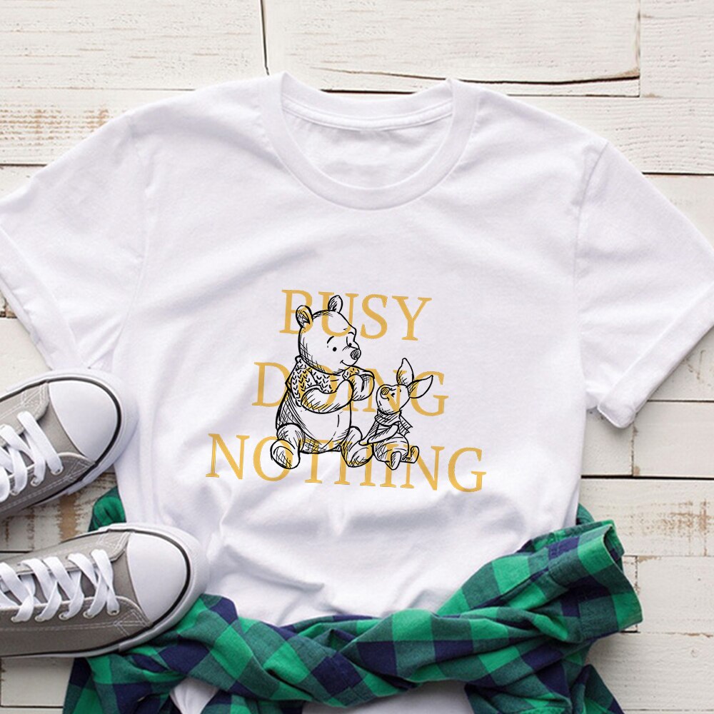 Disney Pooh Bear Kawaii Women's T-shirt