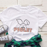 Disney Pooh Bear Kawaii Women's T-shirt