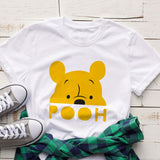 Disney Pooh Bear Kawaii Women's T-shirt