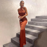 Sleeveless Cross Halter Backless Bodycon Sexy Elegant Party Club Evening Summer Maxi Dress Women
