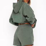 Leisure Edition Lounge Shorts Dark Green