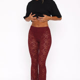 New Era Pants Wine