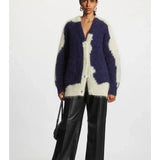 Fleece Blend Casual Long Sweater Cardigan