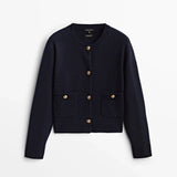 Ethereal Wool Knitted Casual Sweater Cardigan Cardigan