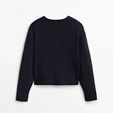 Ethereal Wool Knitted Casual Sweater Cardigan Cardigan