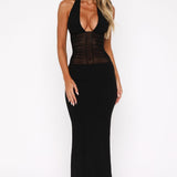 All My Love Maxi Dress Black