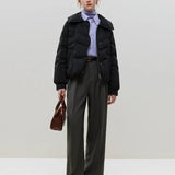Casual Lightweight Winter New Doll Collar Loose Female Coats
