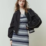 Retro Spring American Short Spice Girls Baseball Casual Coats