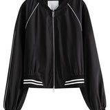 Retro Spring American Short Spice Girls Baseball Casual Coats