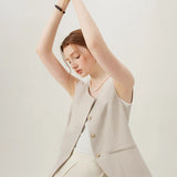 Blazer Temperament Suit Formal Female Blazer Vest Skirt Coats