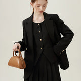 Blazer Temperament Suit Formal Female Blazer Vest Skirt Coats