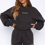 Take A Guess Lounge Shorts Charcoal